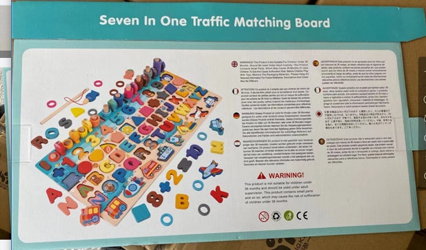 3D Preschool Children Educational Toys Wooden