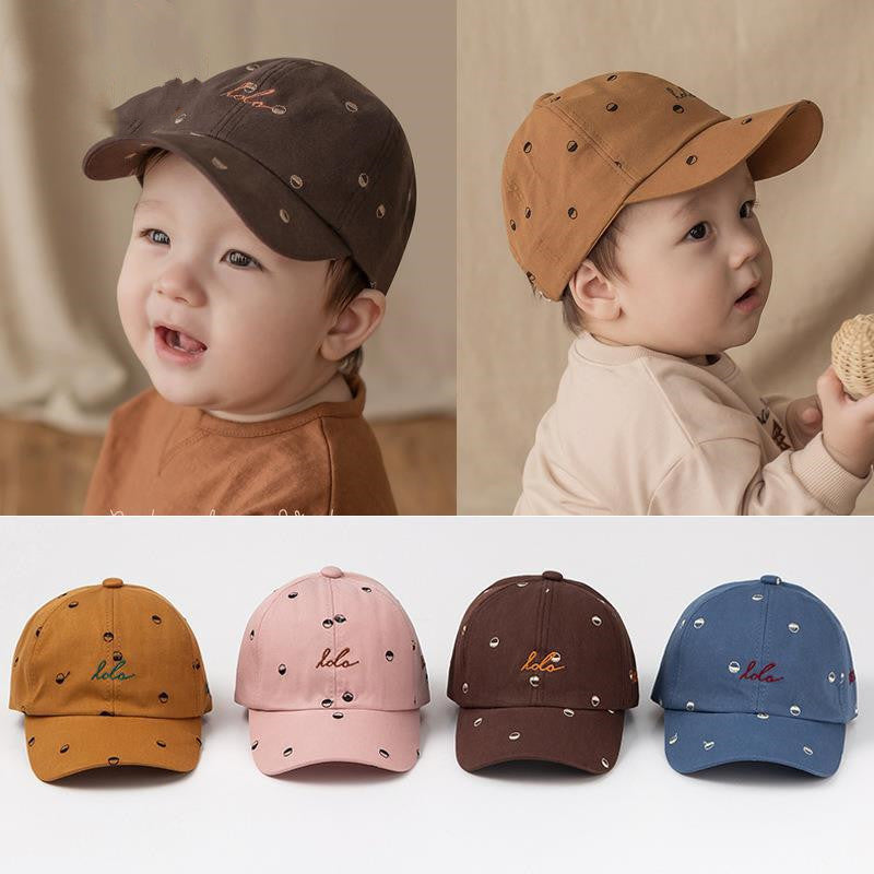 Baby Soft Cotton Caps, Adjustable Baseball Caps