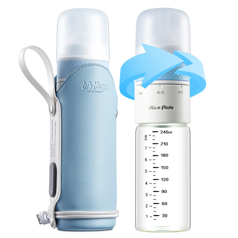 Portable Baby Thermostatic Milk Storage Bottle